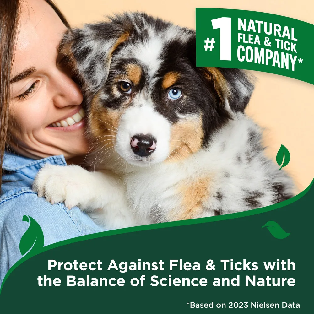 Серветки Vet’s Best Flea & Tick Wipes від бліх і кліщів для собак, 50 шт