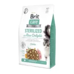 Сухий корм Brit Care Cat Raw Delights Sterilized курка для стерилізованих котів, 2 кг