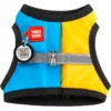 Шлея для собак м’яка WAUDOG Clothes Colors of freedom з QR-паспортом