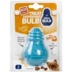 Іграшка для собак Лампочка гумова GiGwi Bulb Rubber, гума, S, блакитна