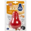 Іграшка для собак Лампочка гумова GiGwi Bulb Rubber, гума, M, червона