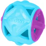 Іграшка для собак М'яч GiGwi Basic, блакитний, гума, 9 см