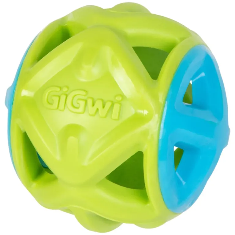 Іграшка для собак М'яч GiGwi Basic, салатовий, гума, 9 см