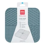 Килимок для злизування WAUDOG Silicone сірий 190х190х10 мм для собак і котів