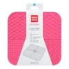 Килимок для злизування WAUDOG Silicone рожевий 190х190х10 мм для собак і котів