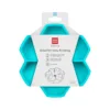 Миска для повільного харчування WAUDOG Silicone блакитна для собак і котів