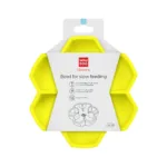 Миска для повільного харчування WAUDOG Silicone жовта для собак і котів