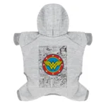 Комбінезон Waudog Clothes для собак, малюнок «Диво-жінка комікс» софтшелл