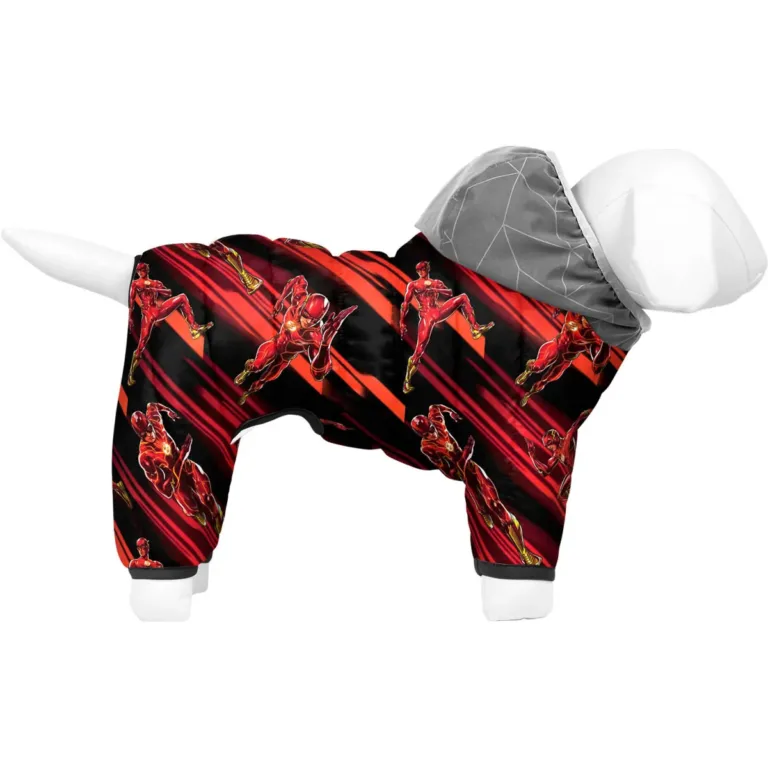 Комбінезон Waudog Clothes для собак, малюнок «Швидкість Флеша»
