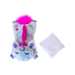 Іграшка Petstages Cuddle Pal Unicorn заспокійлива з гріючою вставкою для котів, фіолетова