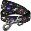 Повідець для собак нейлоновий WAUDOG Nylon, малюнок “NASA”