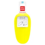 Поїлка-насадка на пляшку WAUDOG Silicone жовта 165х90 мм для собак