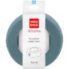 Миска-непроливайка WAUDOG Silicone сіра 750 мл для собак і котів