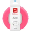 Миска-непроливайка WAUDOG Silicone рожева 750 мл для собак і котів