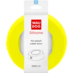 Миска-непроливайка WAUDOG Silicone жовта 1000 мл для собак і котів