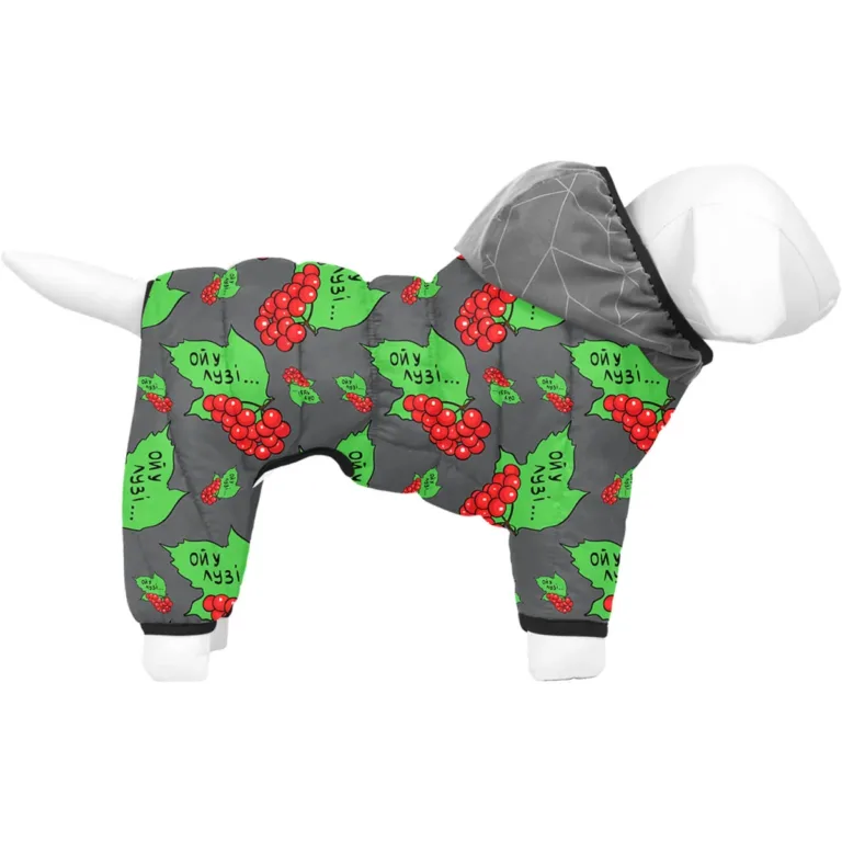 Комбінезон Waudog Clothes для собак, малюнок «Калина»