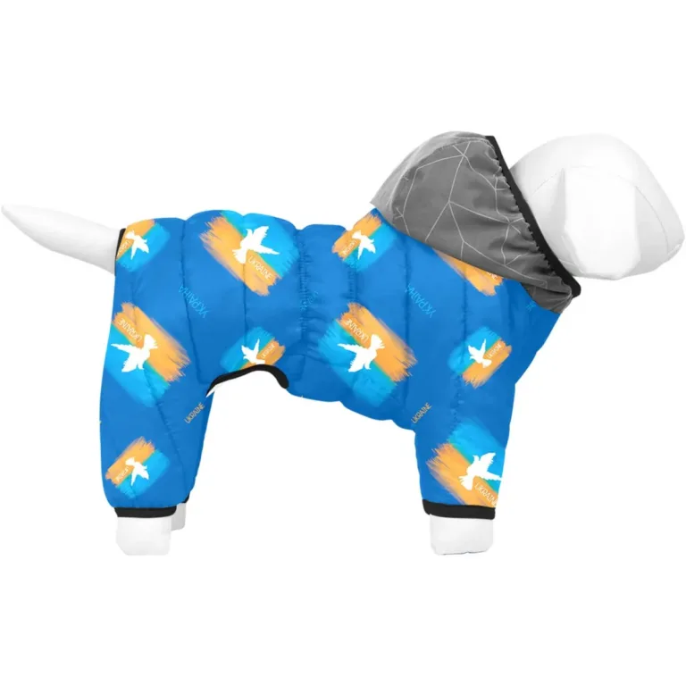 Комбінезон Waudog Clothes для собак, малюнок «Прапор»