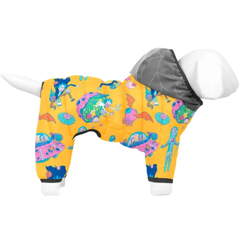 Комбінезон Waudog Clothes для собак, малюнок «Рік та Морті 3»