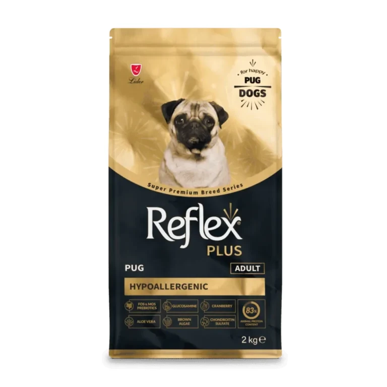 Повнораціонний сухий корм для собак породи мопс Reflex Plus