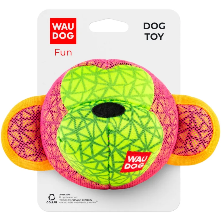 Іграшка для собак Waudog Fun, Мавпа, рожева