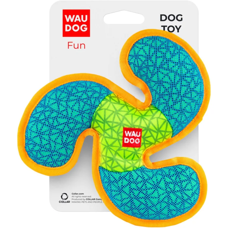 Іграшка для собак Waudog Fun, Пропелер, блакитна