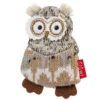 Іграшка для собак Сова з пискавкою GiGwi Plush, текстиль, 10 см