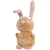 Іграшка для собак Кролик з пискавкою GiGwi Plush, плюш, 16 см