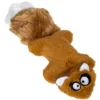 Іграшка для собак Білка з 2-ма пищалками GiGwi Plush, плюш, штучне хутро, гума, 24 см