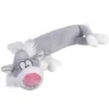 Іграшка для собак Кіт з пискавкою GiGwi Plush, плюш, штучне хутро, 63 см