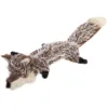 Іграшка для собак Вовк з пищалками GiGwi Plush, текстиль, 37 см