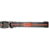 Нашийник світловідбивний Dexas Off-Leash для собак, сірий/помаранчевий
