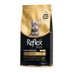 Повнораціонний сухий корм для цуценят породи французький бульдог Reflex Plus, 1.5 кг