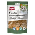 Ласощі Trixie Triangles з курячим філе та котячою м'ятою для котів, 50 г