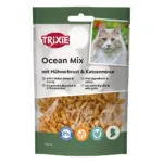 Ласощі Trixie Ocean Mix з курячим філе та котячою м'ятою для котів, 50 г