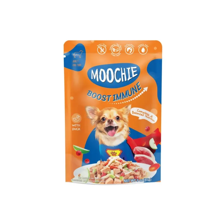 Вологий корм для собак Moochie Superfood Boost Immune з качкою 85 г