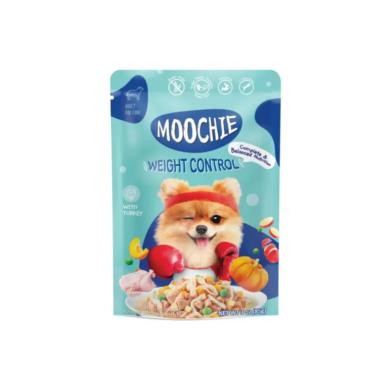 Вологий корм для собак Moochie Superfood Weight Control з індичкою 85 г