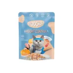 Вологий корм для котів Moochie Seafood Indoor фарш з лососем 70 г