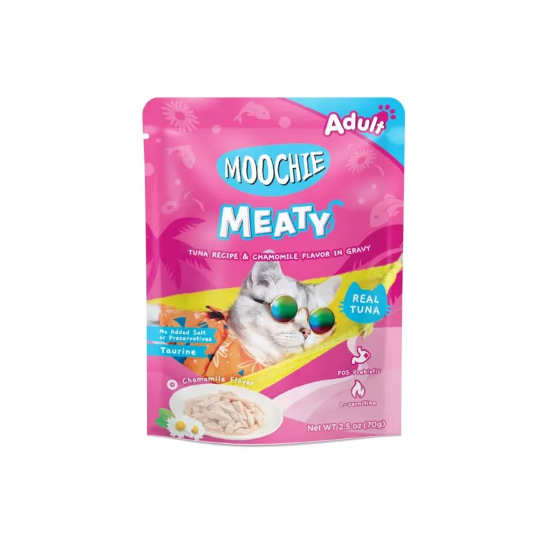 Вологий корм для котів Moochie Meaty з тунцем у підливі 70 г