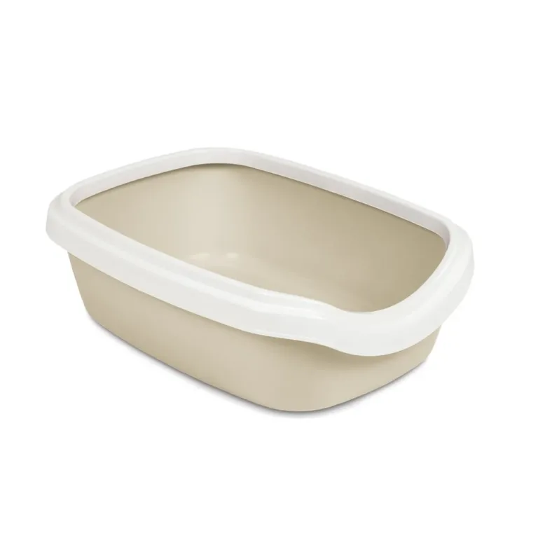 Туалет Природа Comfort M для котів, перли, 41х30х13,5 см