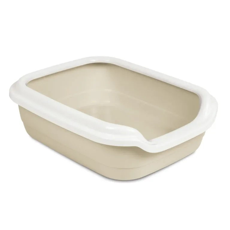 Туалет Природа Comfort L для котів, перли, 49х39х15 см