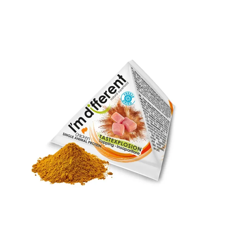 Сублімований топер для котів та собак I'm Different TastExplosion з куркою, 8 г