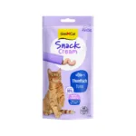 Ласощі GimCat Snack Cream з тунцем для котів, 6 x 15 г