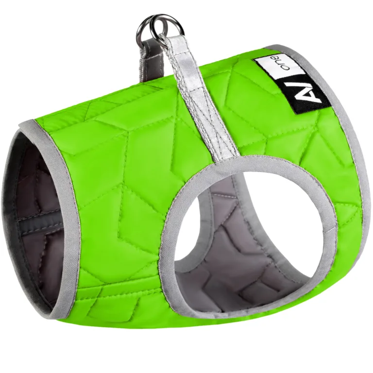 М'яка шлея для собак AiryVest ONE, салатова