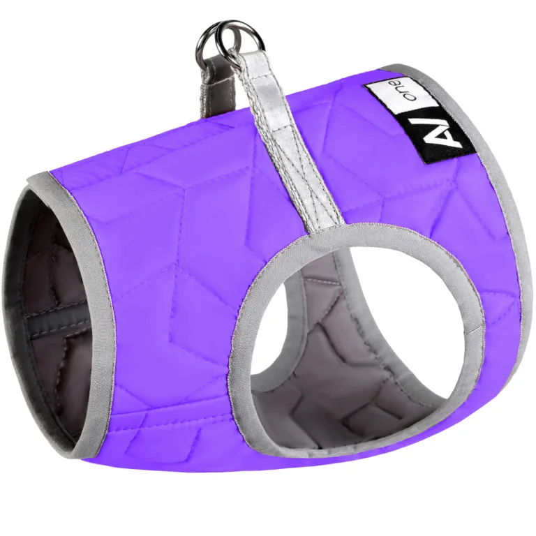 М'яка шлея для собак AiryVest ONE, фіолетова