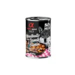 Вологий корм для дорослих собак Alpha Spirit Meatballs з ягням та кумином, 400 г