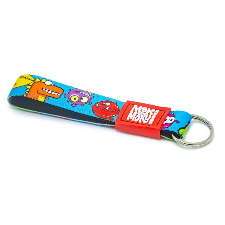 Брелок для ключів Max & Molly Key Ring Little Monsters з принтом монстрики