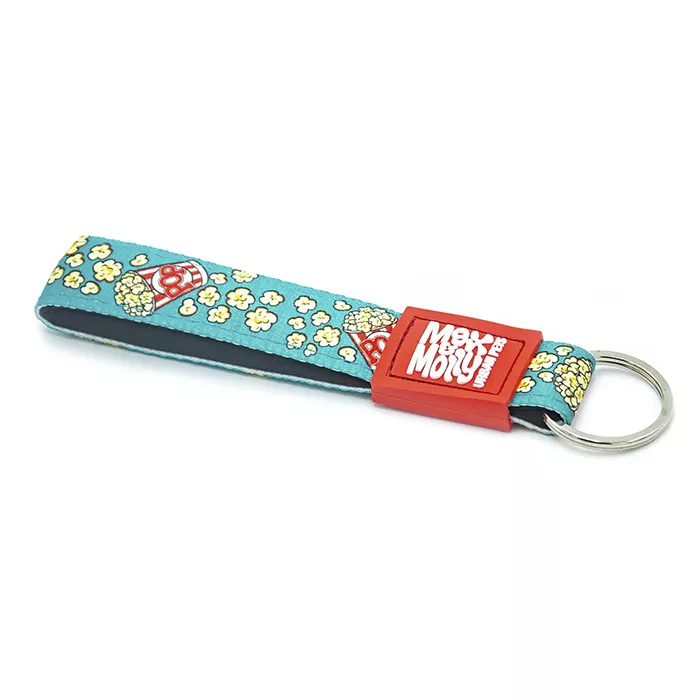 Брелок для ключів Max & Molly Key Ring Popcorn з принтом попкорн