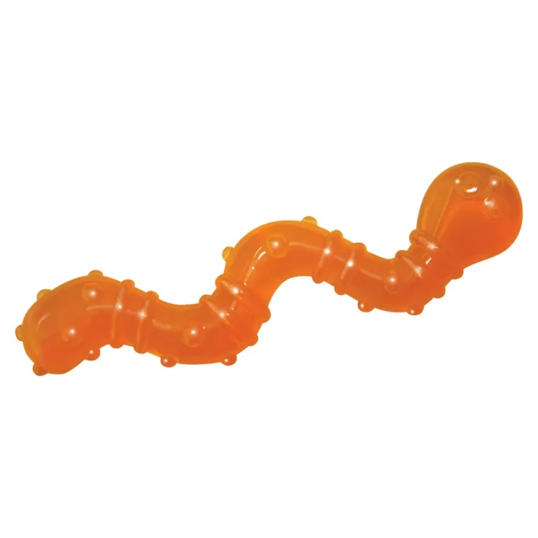 Іграшка Petstages OrkaKat Wiggle Worm хробачок для зубів для котів, помаранчева