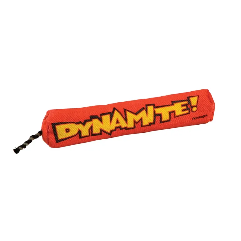 Іграшка Petstages Green Magic Dynamite Stick динаміт з котячою м'ятою для котів, червона