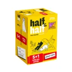 Вологий корм для дорослих котів Half&Half з качкою та гарбузом в соусі, набір 5+1 (6 шт х 85 г)